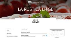 Desktop Screenshot of larustica-liege.be